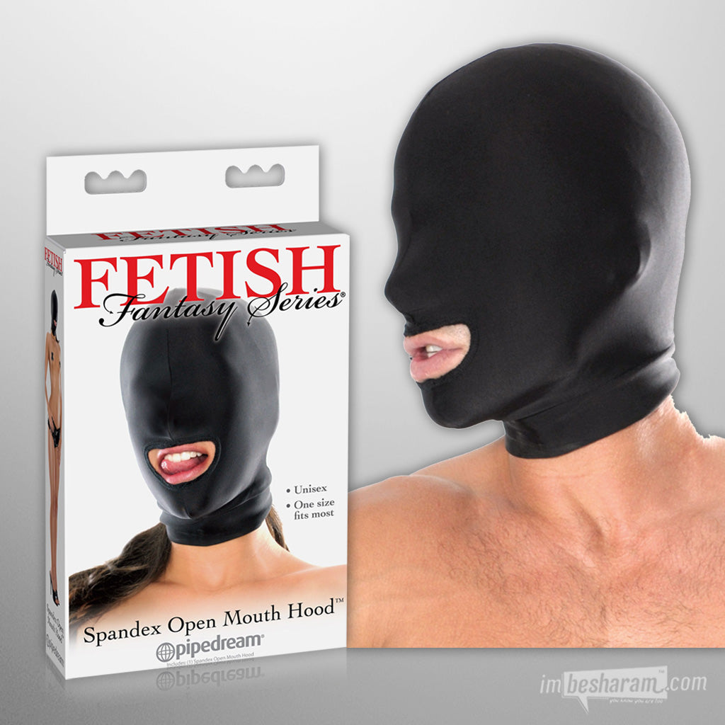 Fetish Fantasy Spandex Open Mouth Hood UnboxedFetish Fantasy Spandex Open Mouth Hood Unboxed