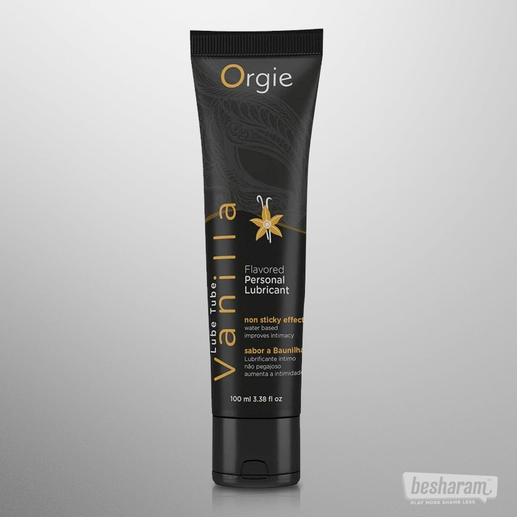 Orgie Lube Tube Flavored Vanilla