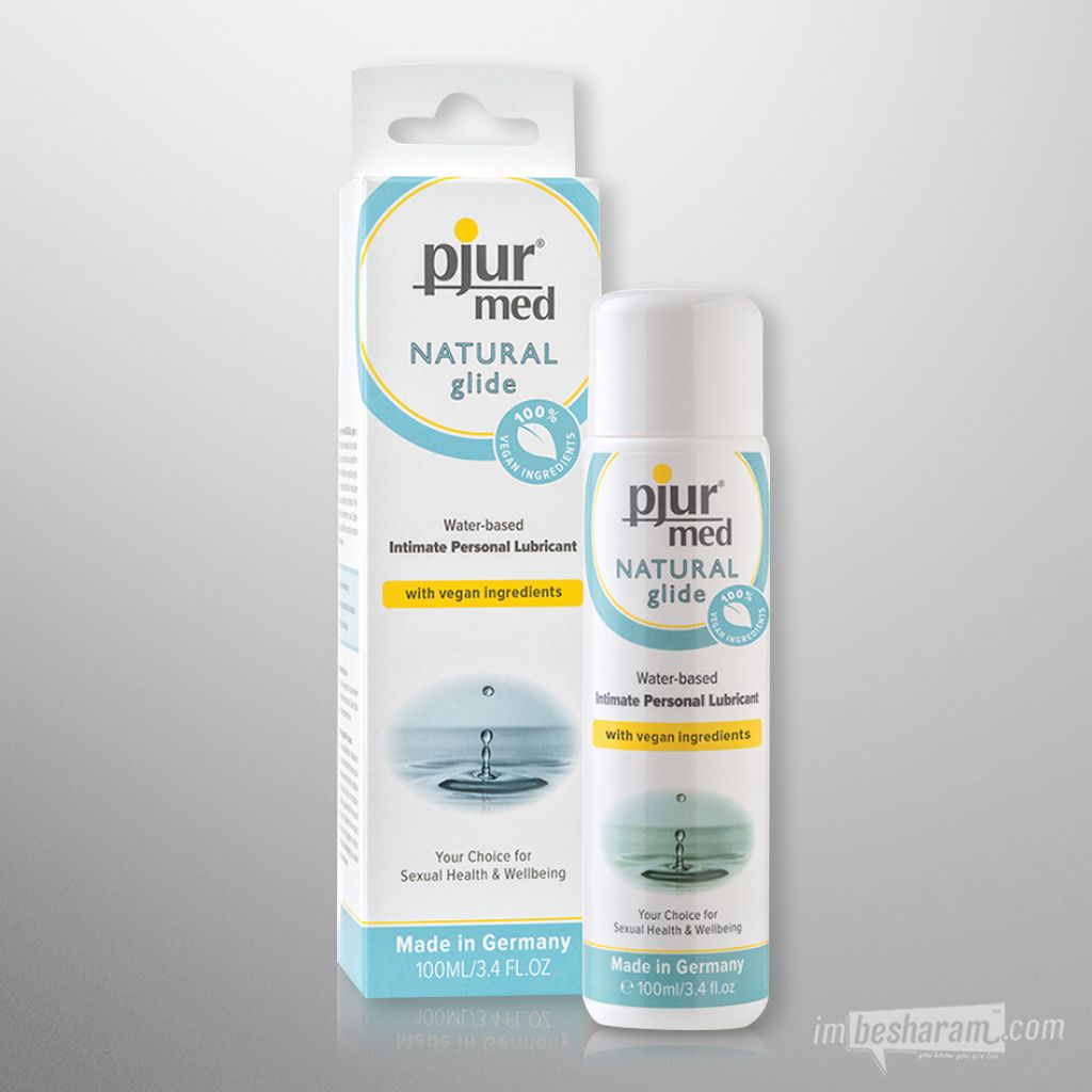 Pjur Med NATURAL Glide Water-Based Intimate Lubricant 100ml