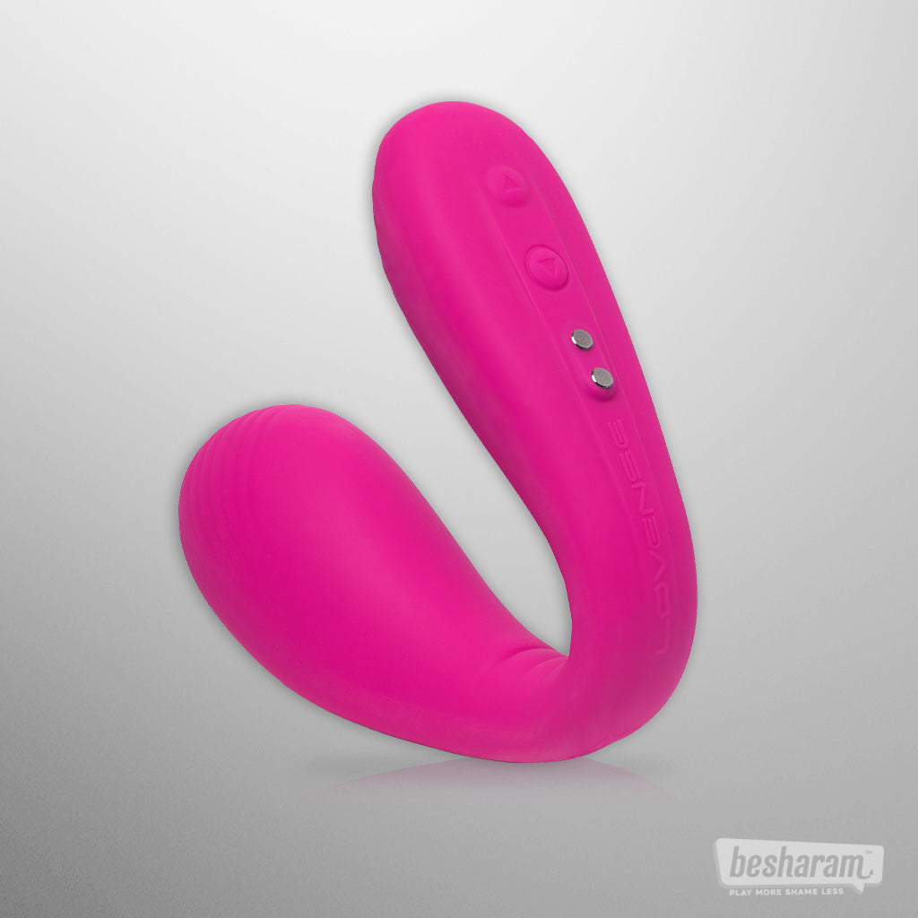 Lovense QUAKE (DOLCE) Adjustable Dual SMART Vibrator Front
