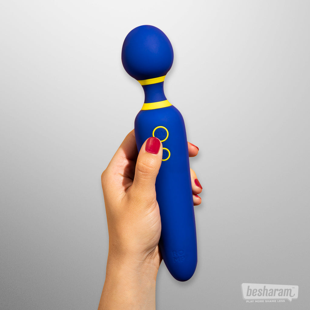 ROMP Flip Wand Vibrator Size