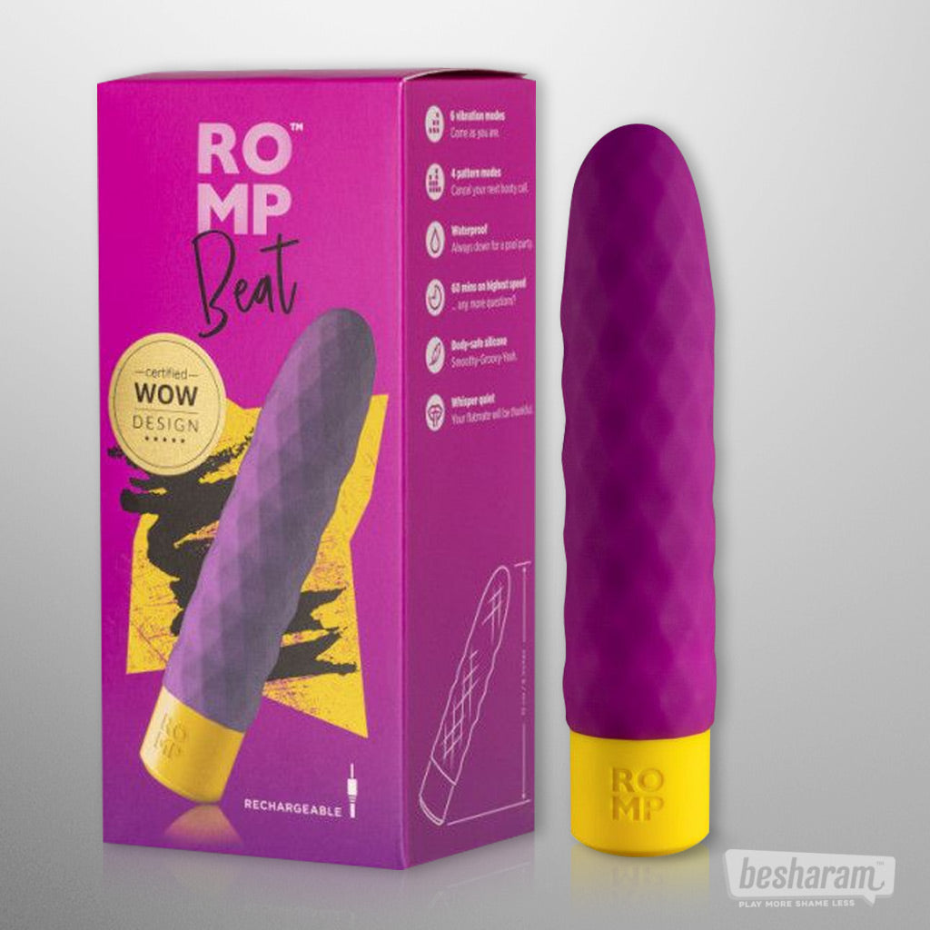 ROMP Beat Classic Vibrator Unboxed