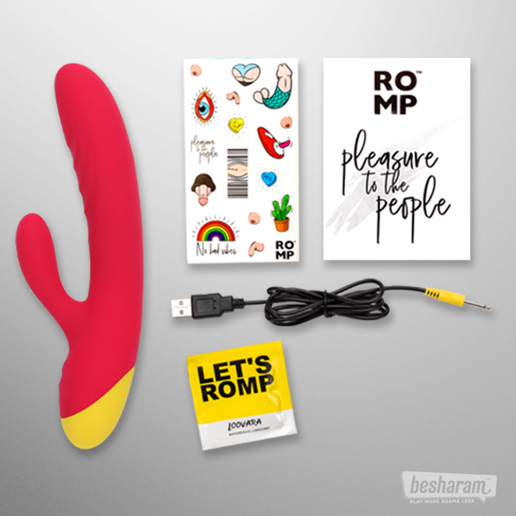ROMP Jazz Rabbit Vibrator Inclusions