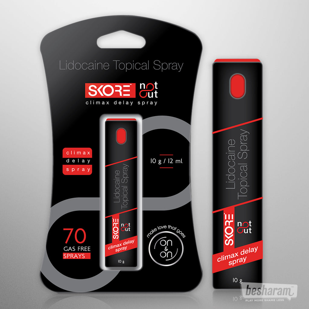 Skore Not Out Lidocaine Delay Spray