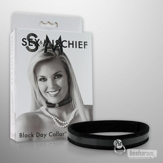 Sex &amp; Mischief Black Day Collar Unboxed