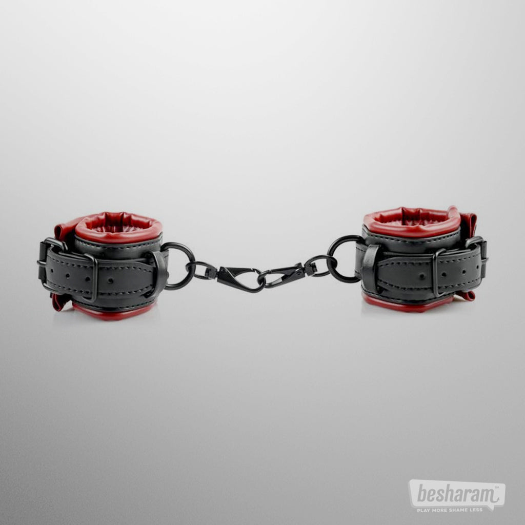 Sex & Mischief Saffron Hog Tie & Cuff Set Handcuffs