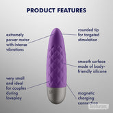 Satisfyer Ultra Power Bullet 5 Mini Vibrator-IMbesharam.com