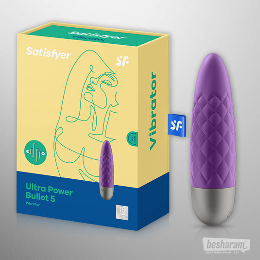 Satisfyer Ultra Power Bullet 5 Mini Vibrator Unboxed