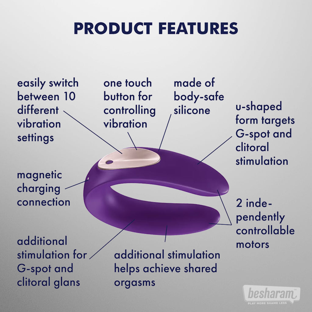 Satisfyer Partner Plus Couples Vibrator