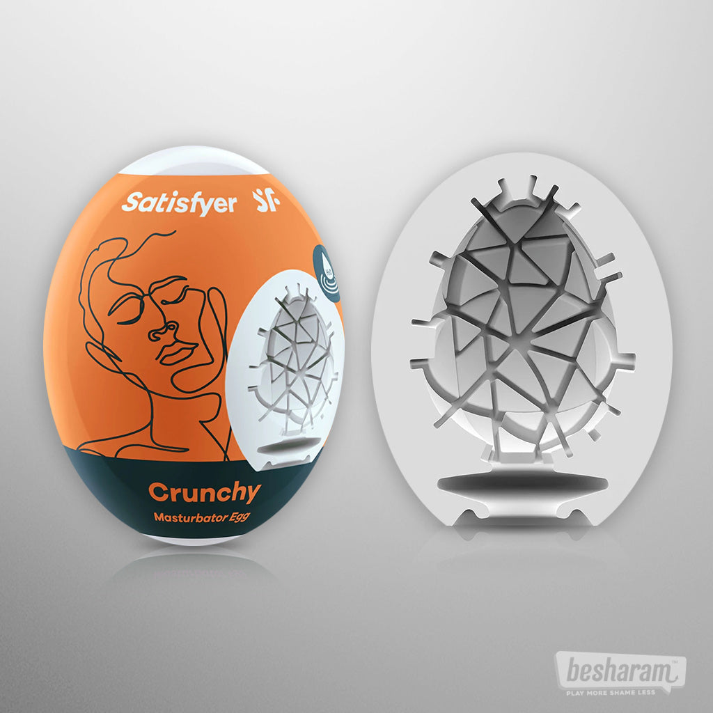 Satisfyer Egg Masturbator-IMbesharam.com