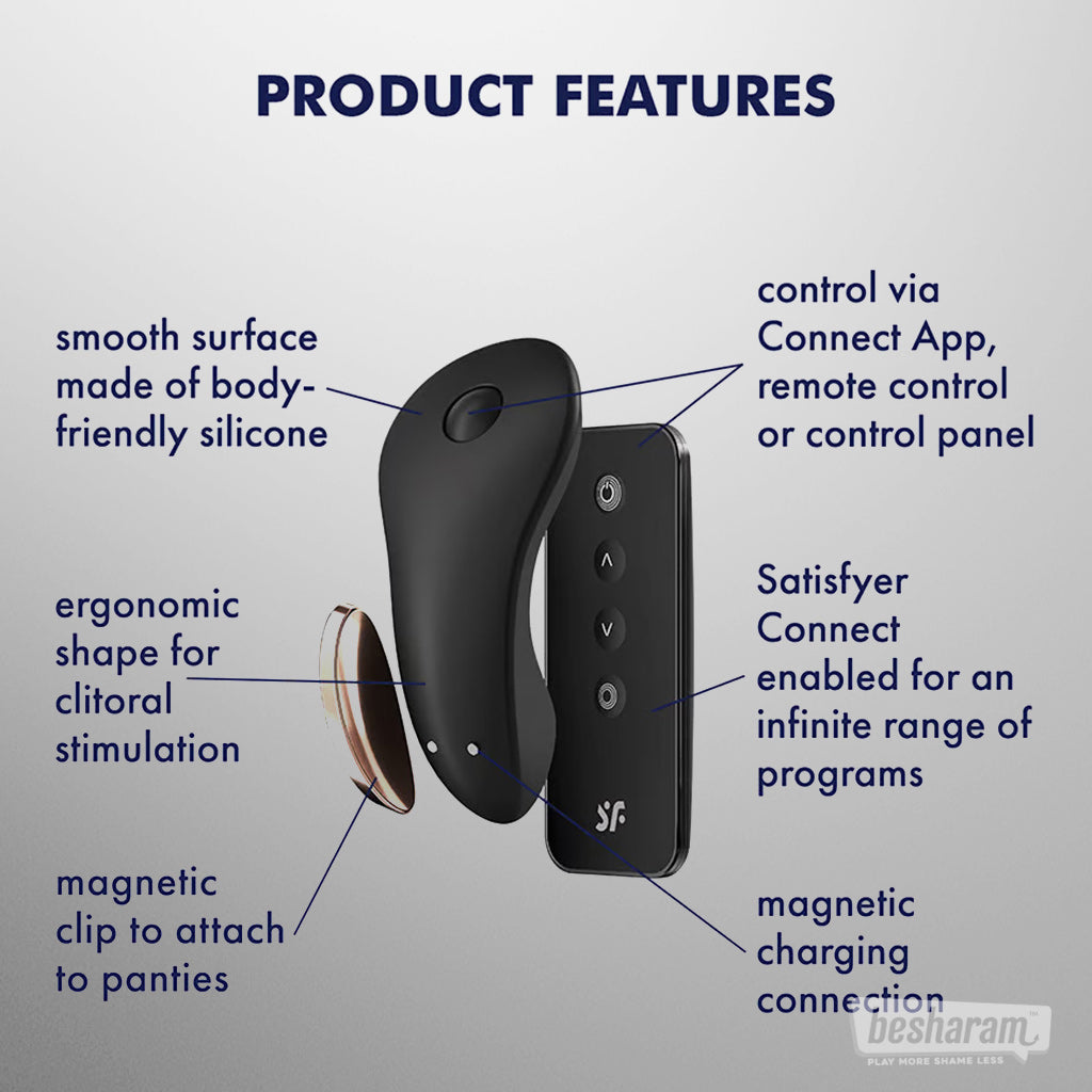 Satisfyer Little Secret Panty Vibrator-IMbesharam.com