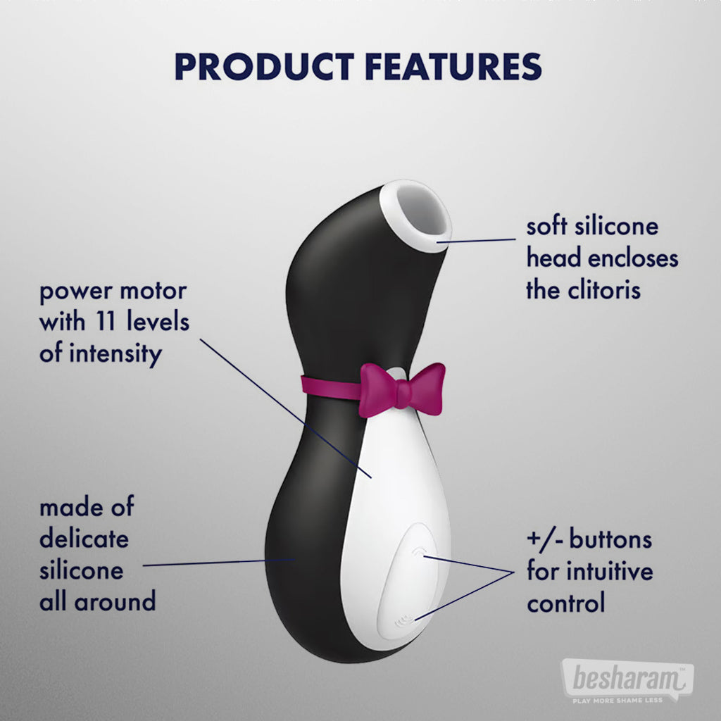 Satisfyer Penguin Powerful Suction Massager