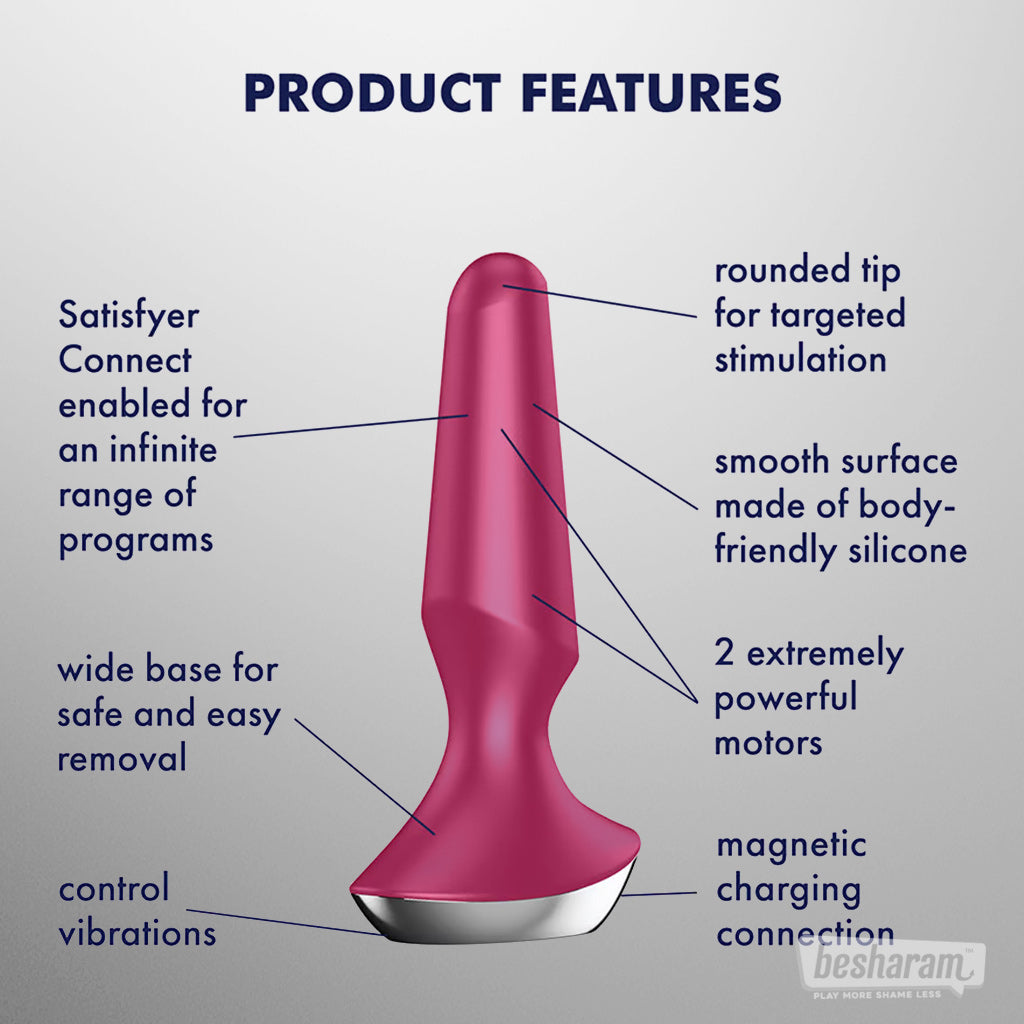 Satisfyer Plug-ilicious 2 Plug Vibrator