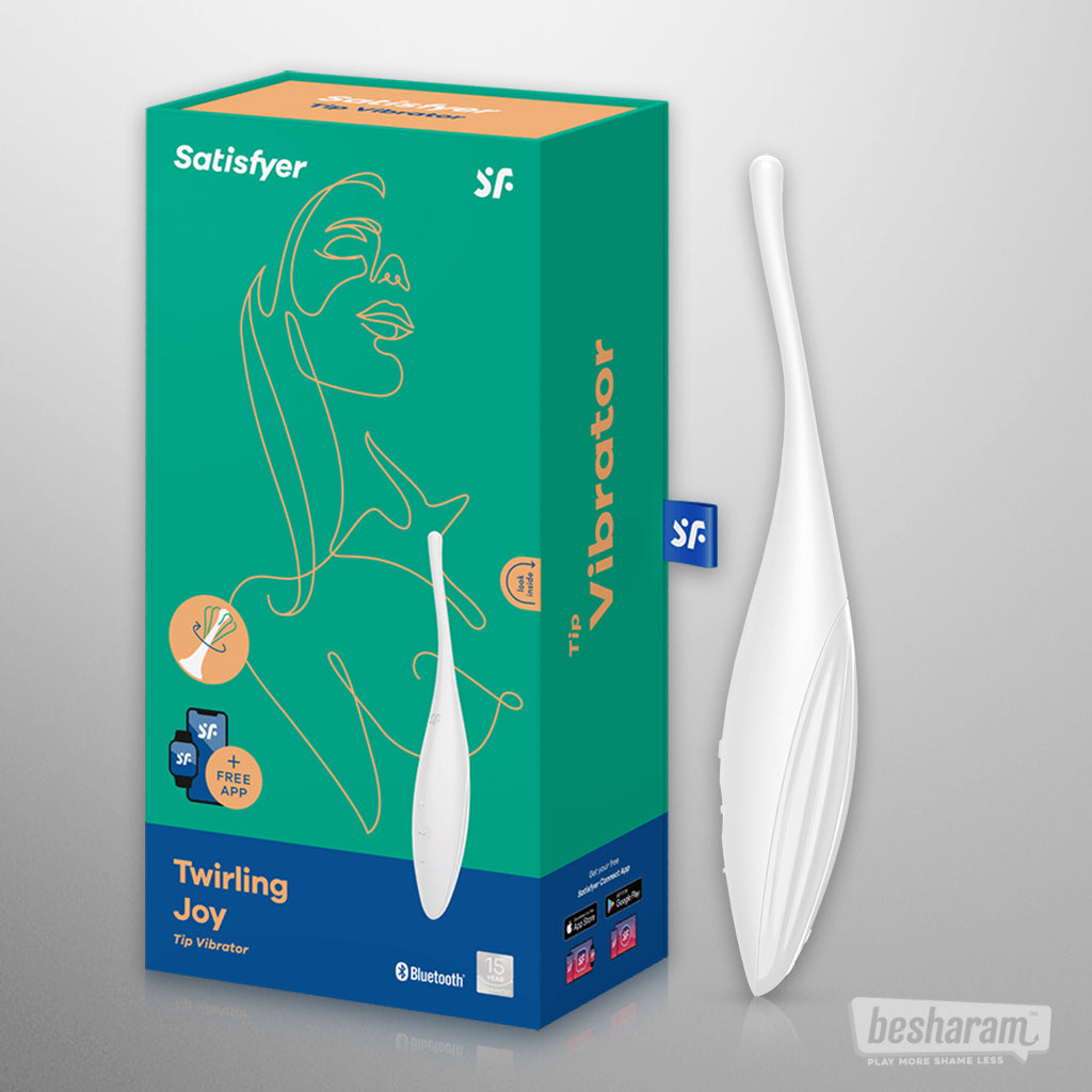 Satisfyer Twirling Joy Tip Vibrator Unboxed