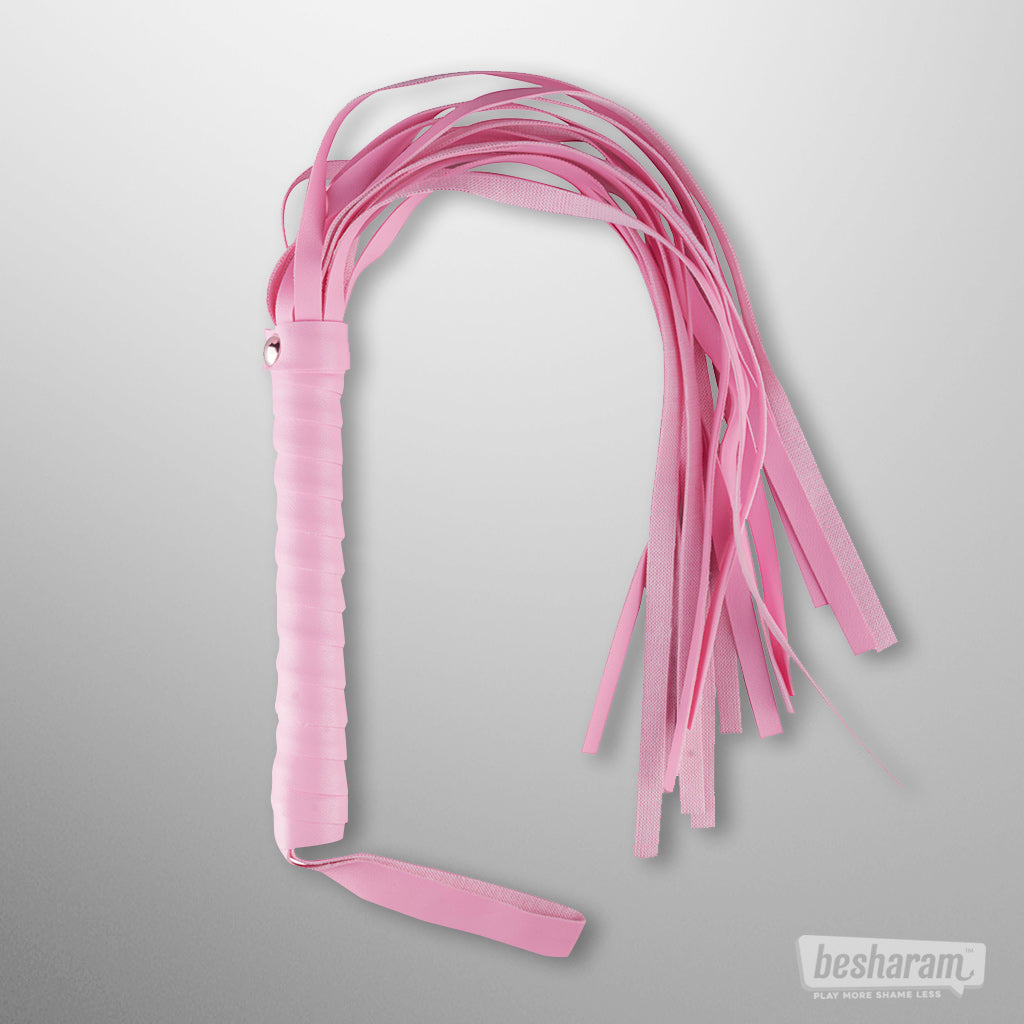 Secret Pleasure Chest Pink Pleasure BDSM Set Flogger