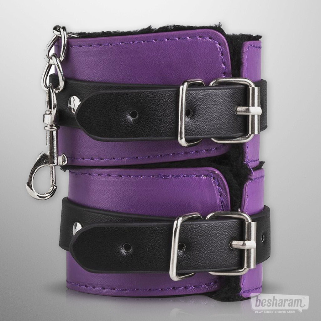 Secret Pleasure Chest Purple Apprentice BDSM Set Ankle Cuffs