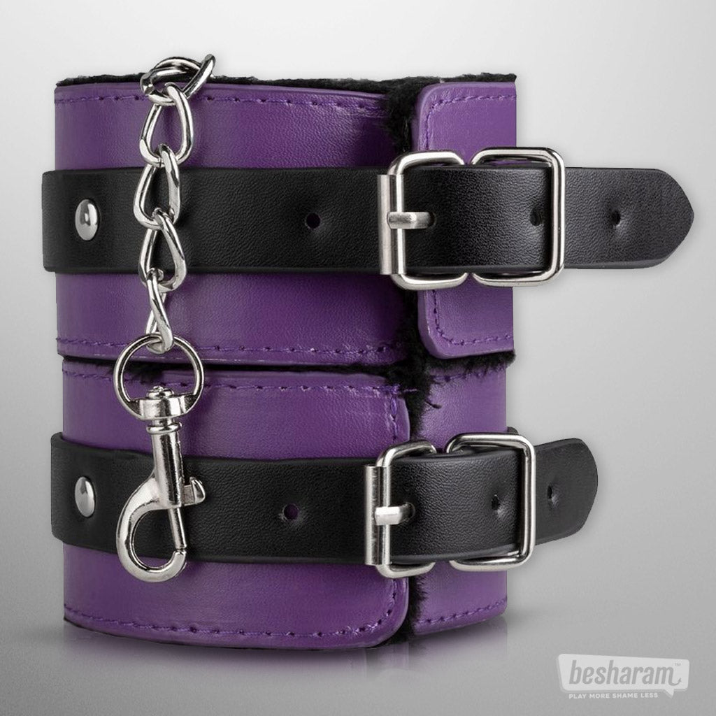 Secret Pleasure Chest Purple Apprentice BDSM Set Hand Cuffs