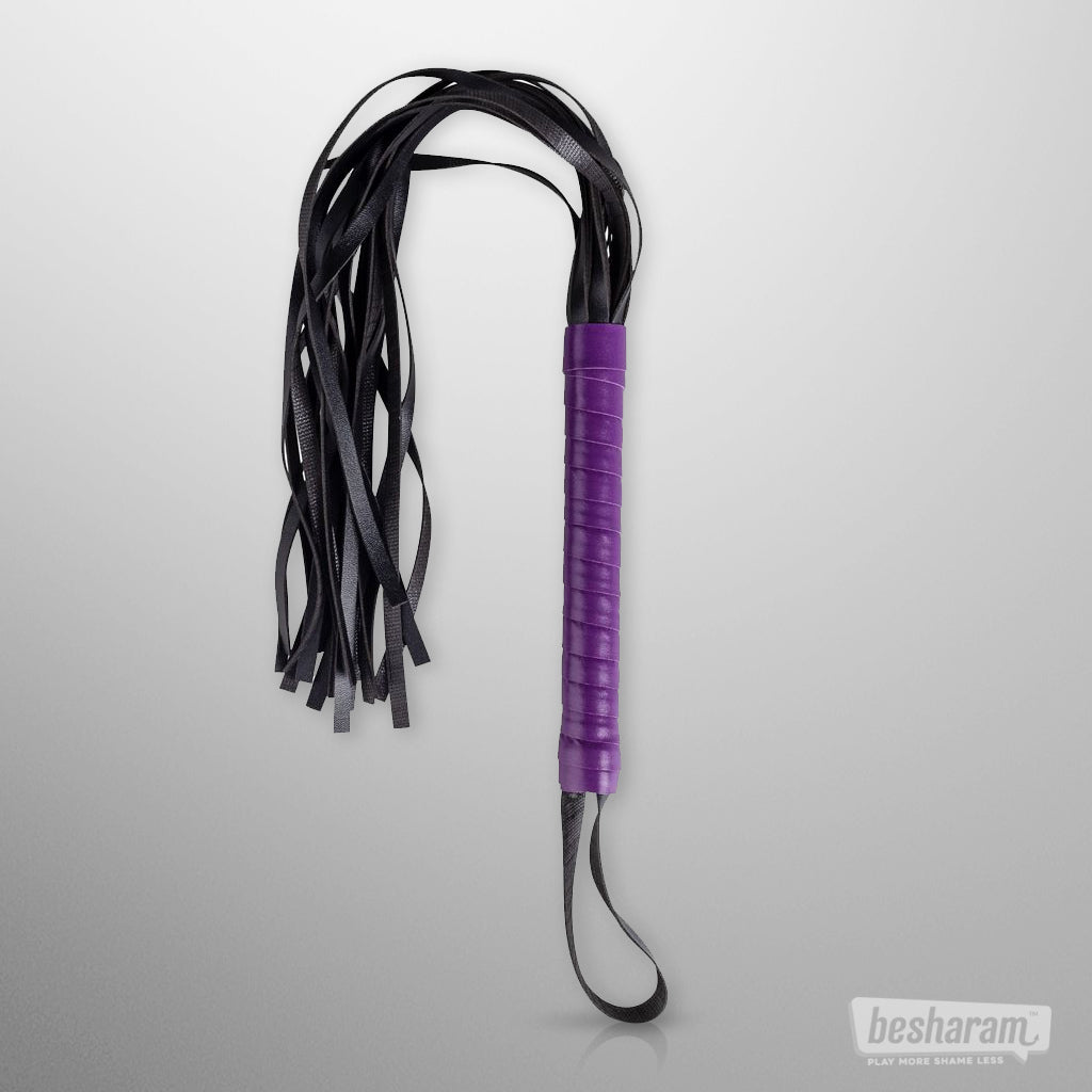 Secret Pleasure Chest Purple Apprentice BDSM Set Flogger