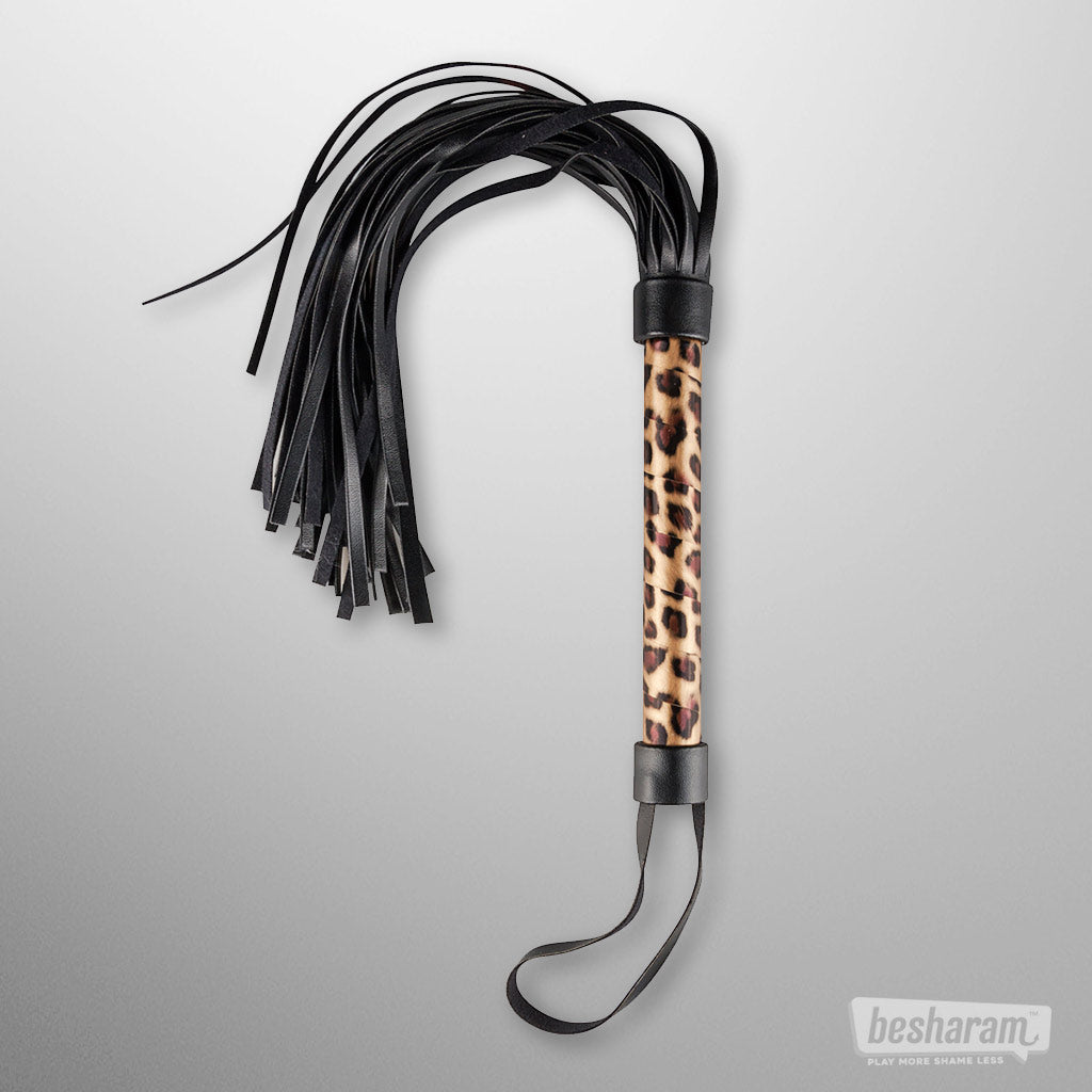 Secret Pleasure Chest Wicked Wildcat BDSM Set Flogger