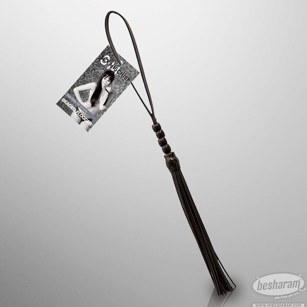 Sex & Mischief Cruelty Free Beaded Flogger-IMbesharam.com