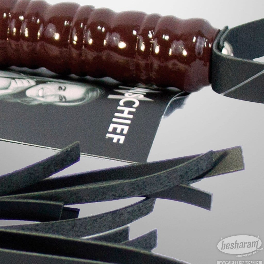 Sex & Mischief Mahogany Flogger Details