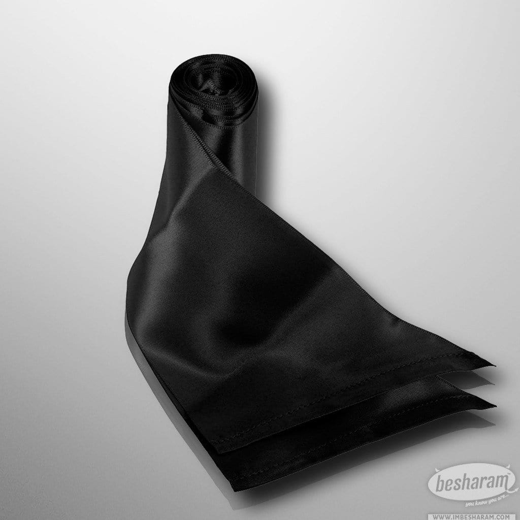 Sex & Mischief Silky Sash Restraints Black