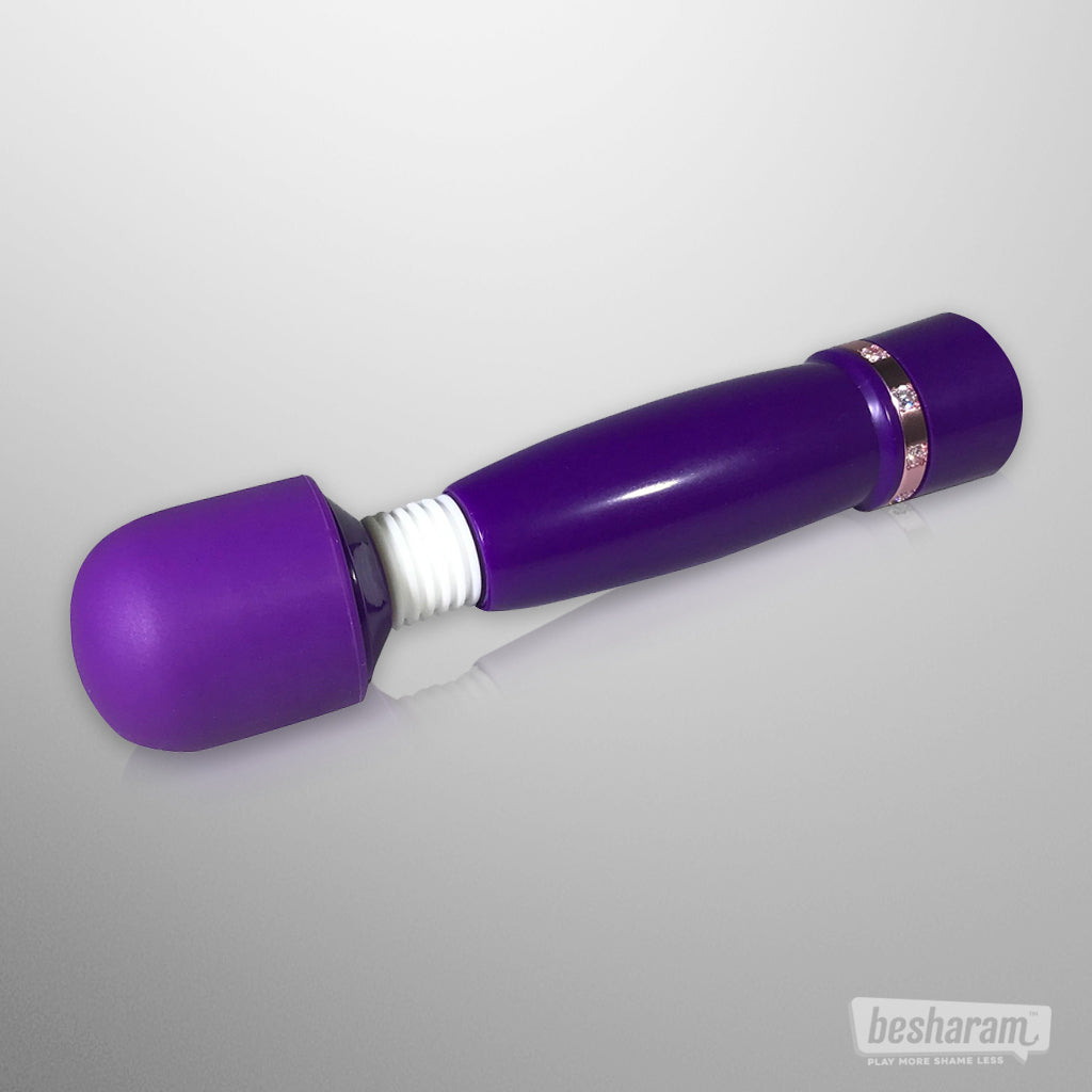 Shibari Hello Sexy Bling Bling Mini Massager Purple Unboxed