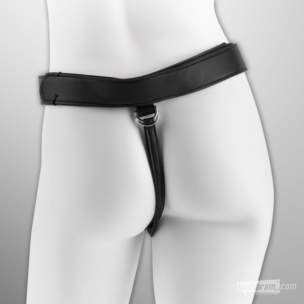 King Cock Strap-on Harness with 6" Cock Back