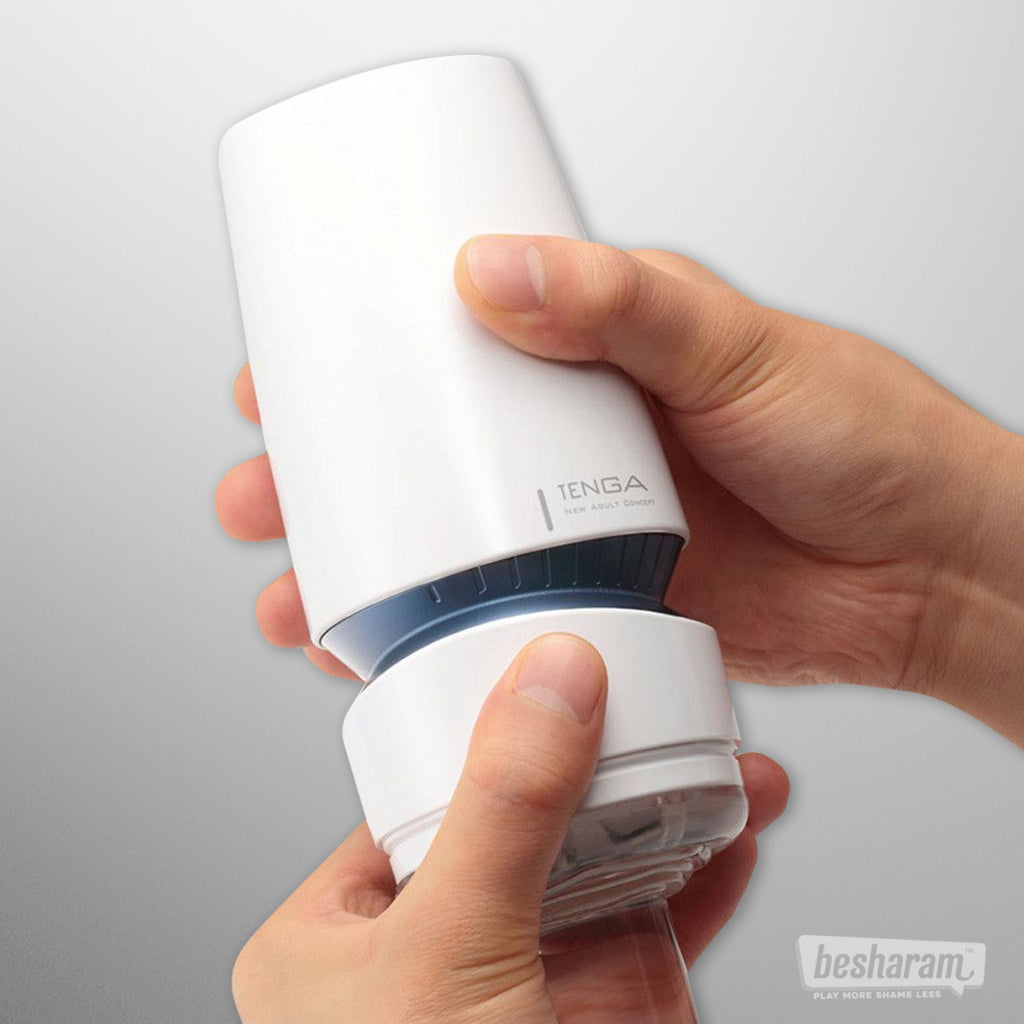 TENGA Aero Cobalt Ring Masturbator Size