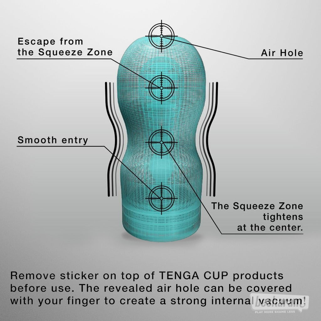 Tenga Original Vacuum Cup Extra Cool Mechanism