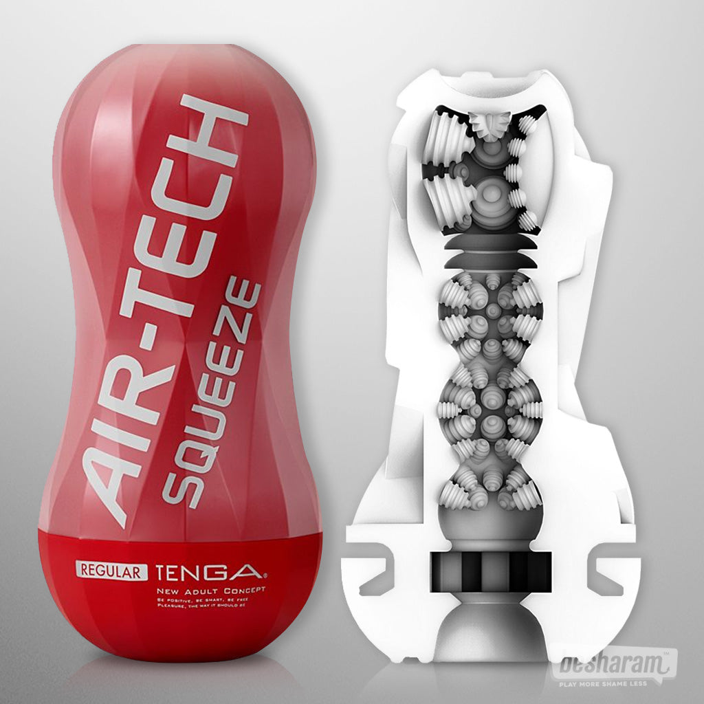 Tenga Air-Tech Squeeze Masturbator Interior