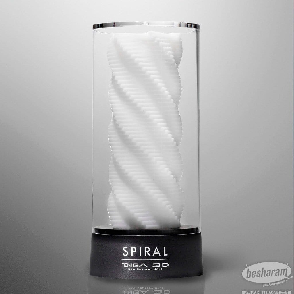 Tenga 3D Male Masturbator Spiral Front