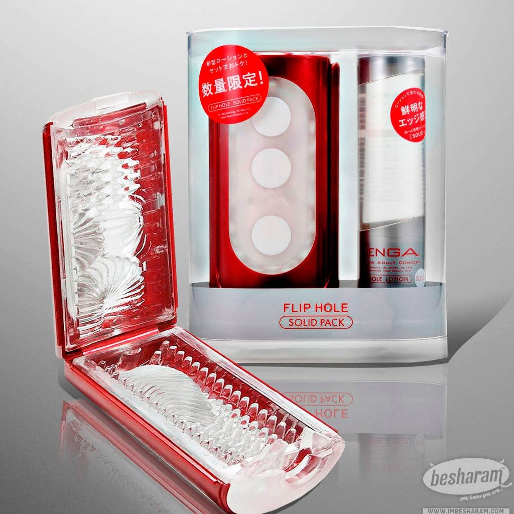 Tenga Flip Hole Masturbator Red Unboxed
