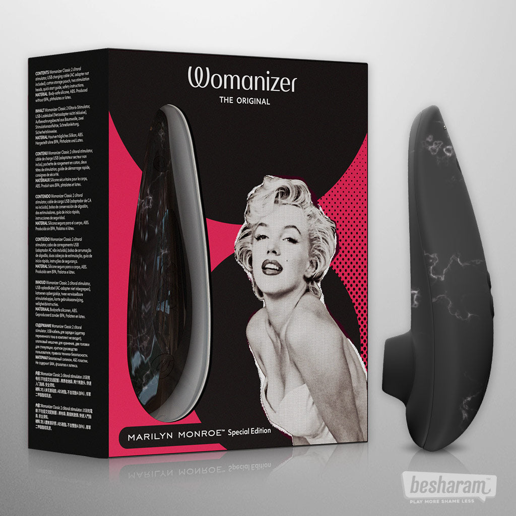 Womanizer Classic 2 Clitoral Vibrator Marilyn Monroe Special Edition