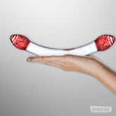 Glas Red Head Double Dildo-IMbesharam.com