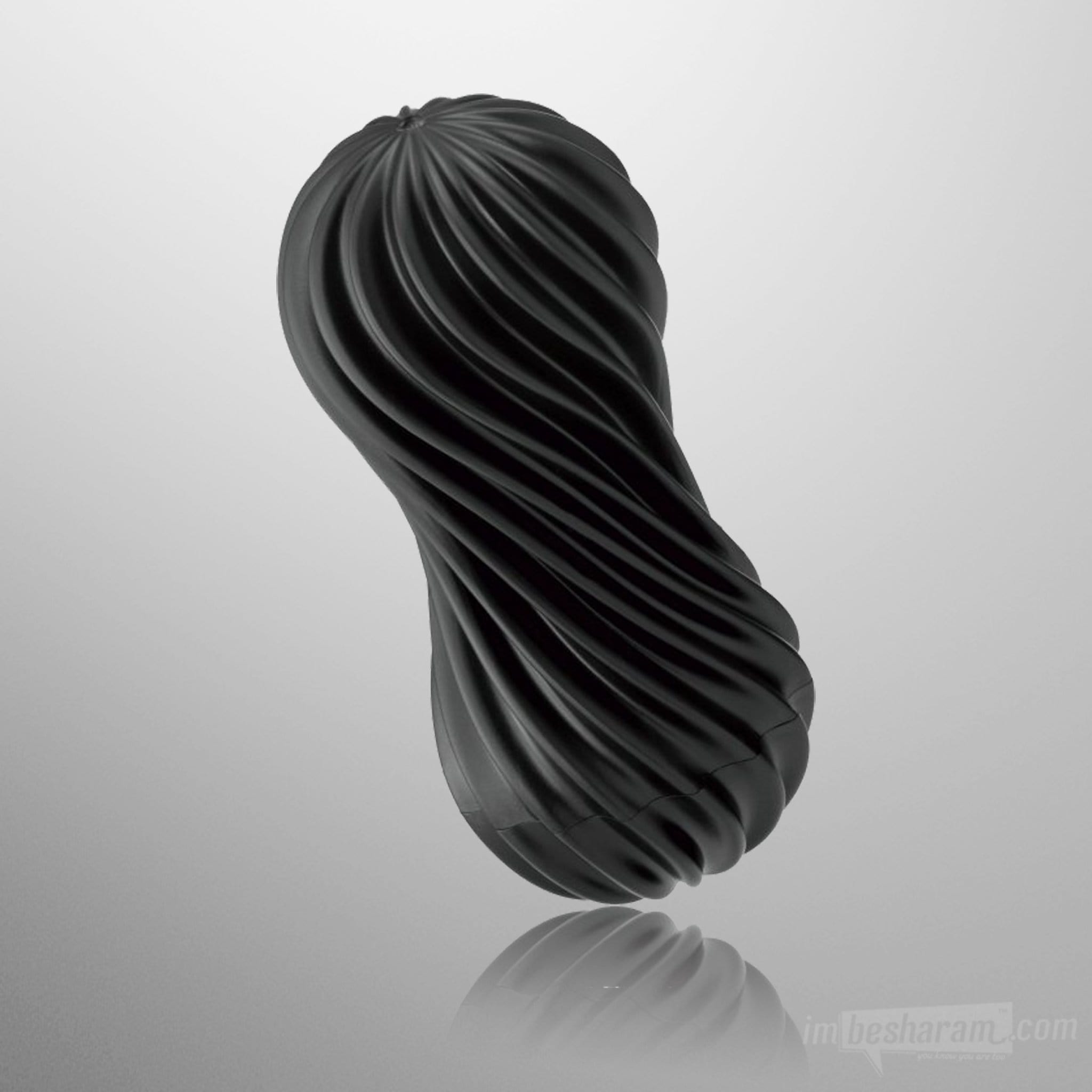 Tenga Flex Reusable Masturbator Black Details