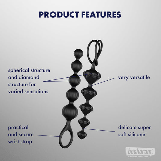 Satisfyer Soft Silicone Anal Beads-IMbesharam.com
