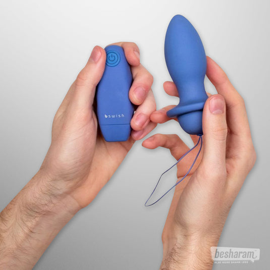 B Swish Bfilled Classic Unleashed Butt Plug-IMbesharam.com