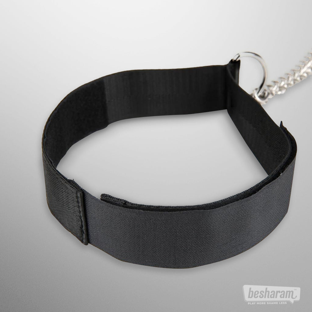 Lux Fetish Collar And Nipple Clips