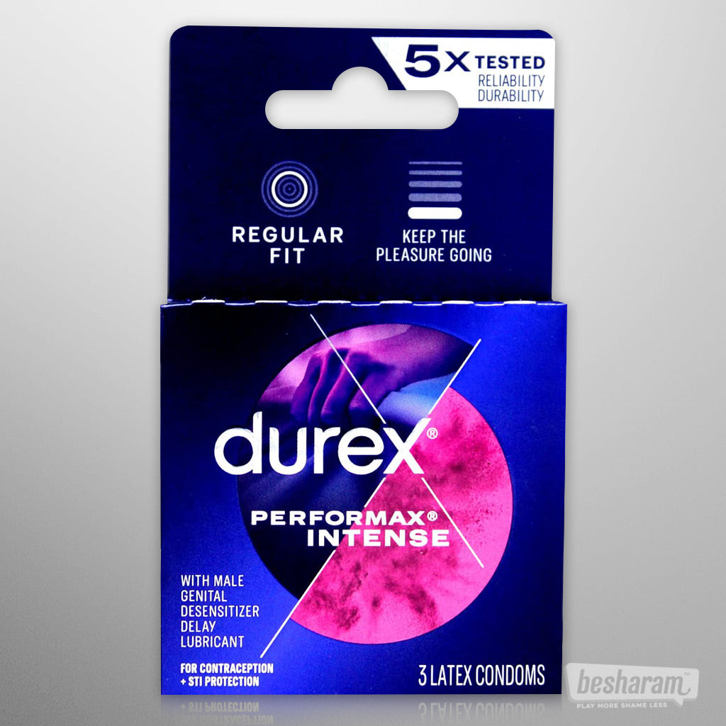 Durex Performax Intense Condoms-IMbesharam.com