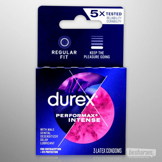 Durex Performax Intense Condoms-IMbesharam.com