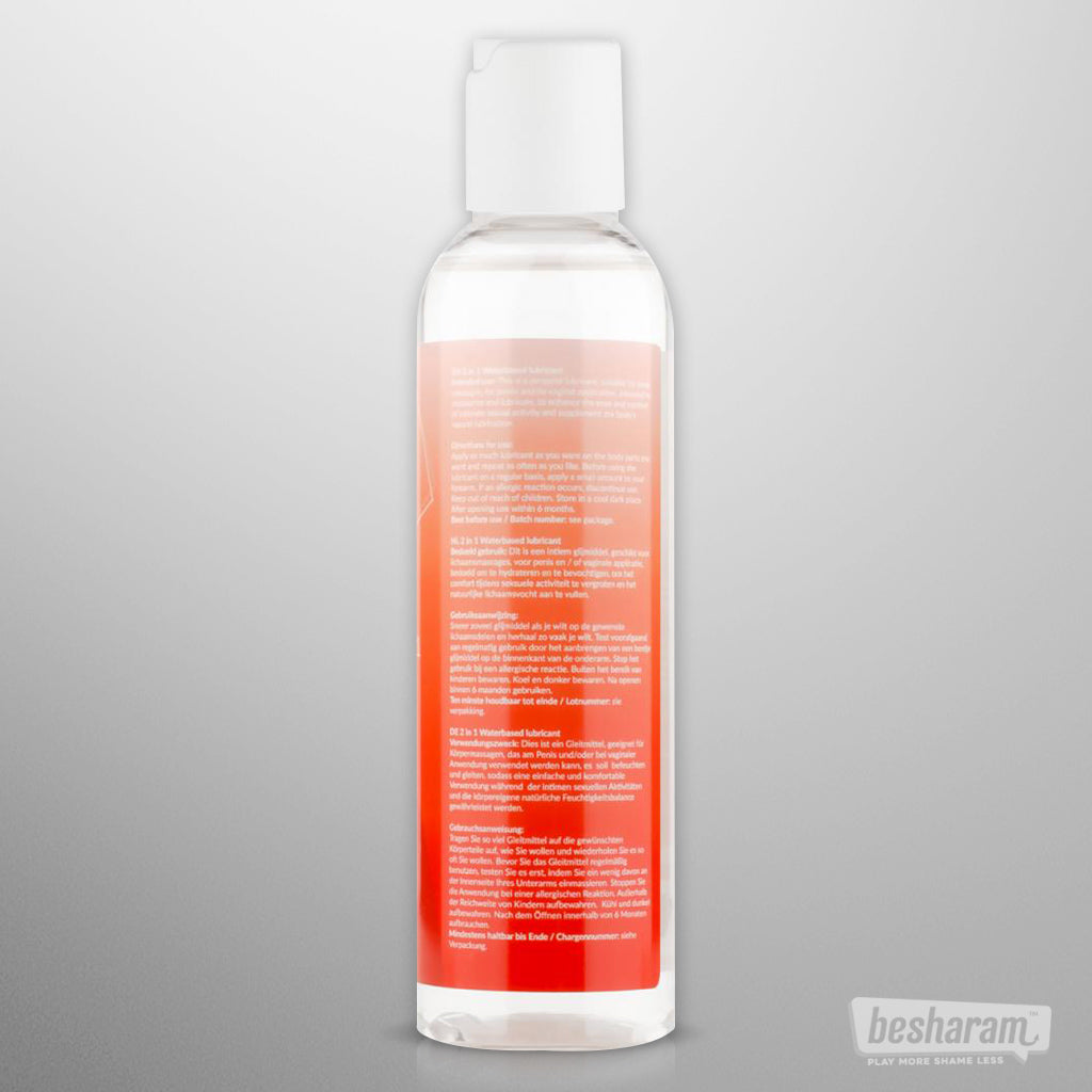 EasyGlide 2 in 1 Water Based Massage Lubricant