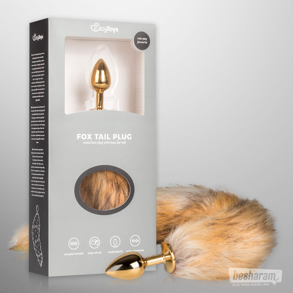 Easy Toys Fox Tail Plug No. 1-IMbesharam.com