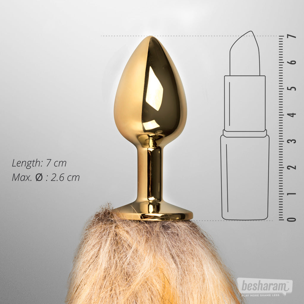 Easy Toys Fox Tail Plug No. 1-IMbesharam.com