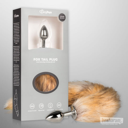 Easy Toys Fox Tail Plug No. 1-IMbesharam.com
