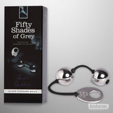 Fifty Shades Of Grey Silver Pleasure Balls-IMbesharam.com