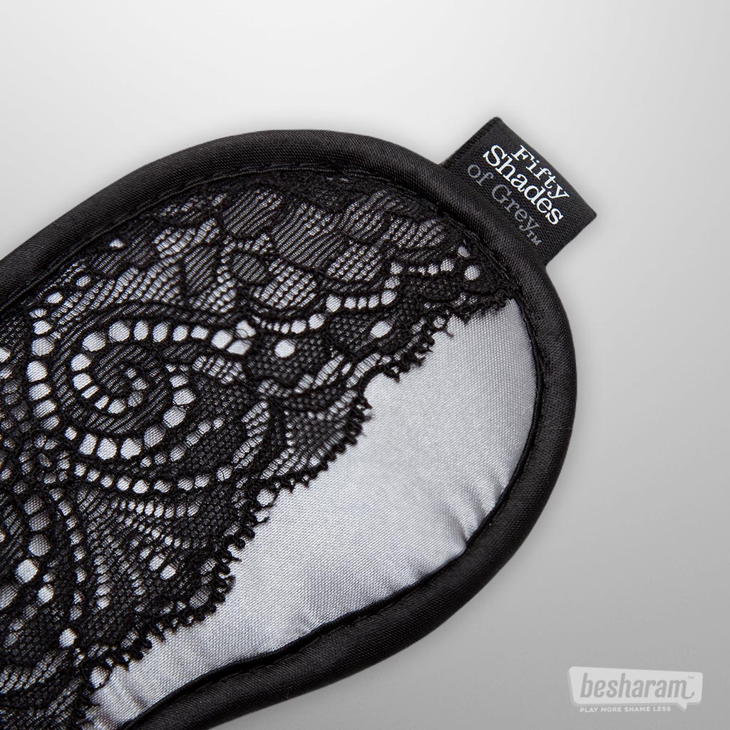 Fifty Shades Of Grey Satin Lace Blindfold