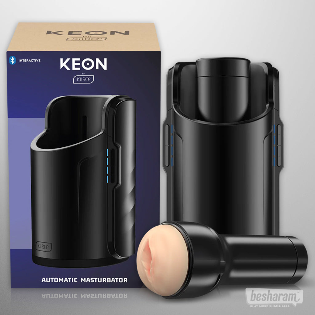 Kiiroo Keon Interactive Automatic Masturbator & Stroker Combo Pack-IMbesharam.com