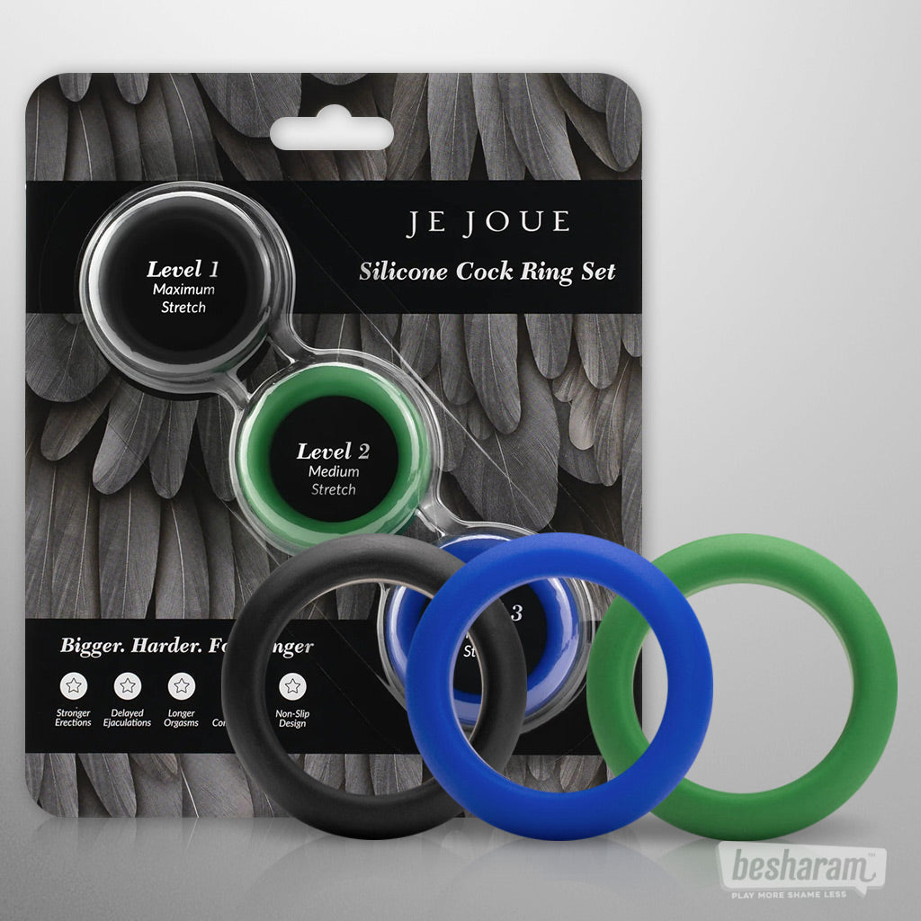 Je Joue Silicone Cock Rings Set