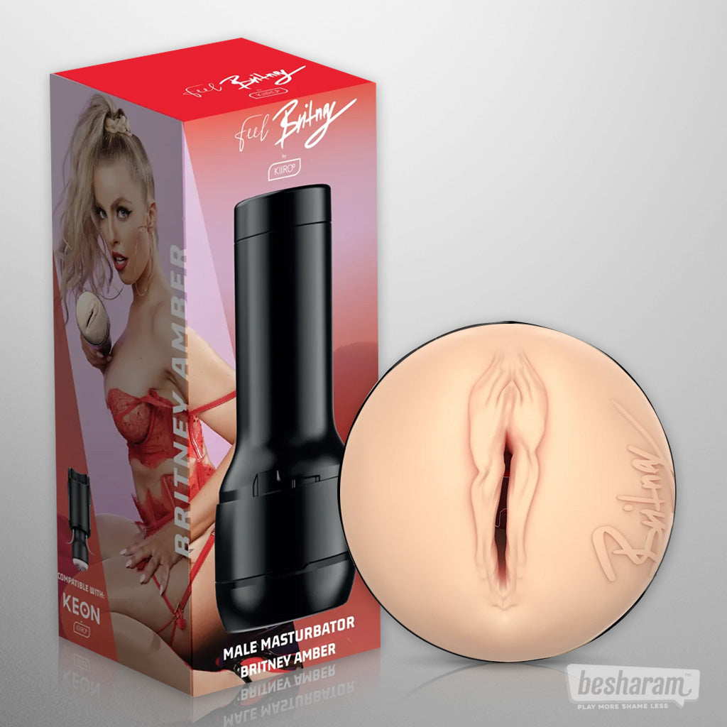 Kiiroo Feel Britney Amber Masturbator-IMbesharam.com